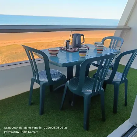 Très Bel Accès Direct Sur Plage, Vue Sur - 2 Pièces - 4 Pers