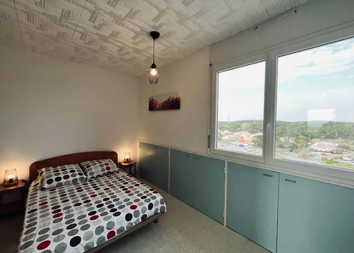 Tres Bel Acces Direct Sur Plage, Vue Sur - 2 Pieces - 4 Pers דירה סן ז'אן דה מון